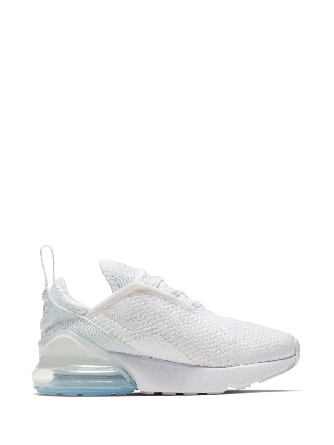 Кроссовки Nike Air Max 270, бело-голубые — фото 3