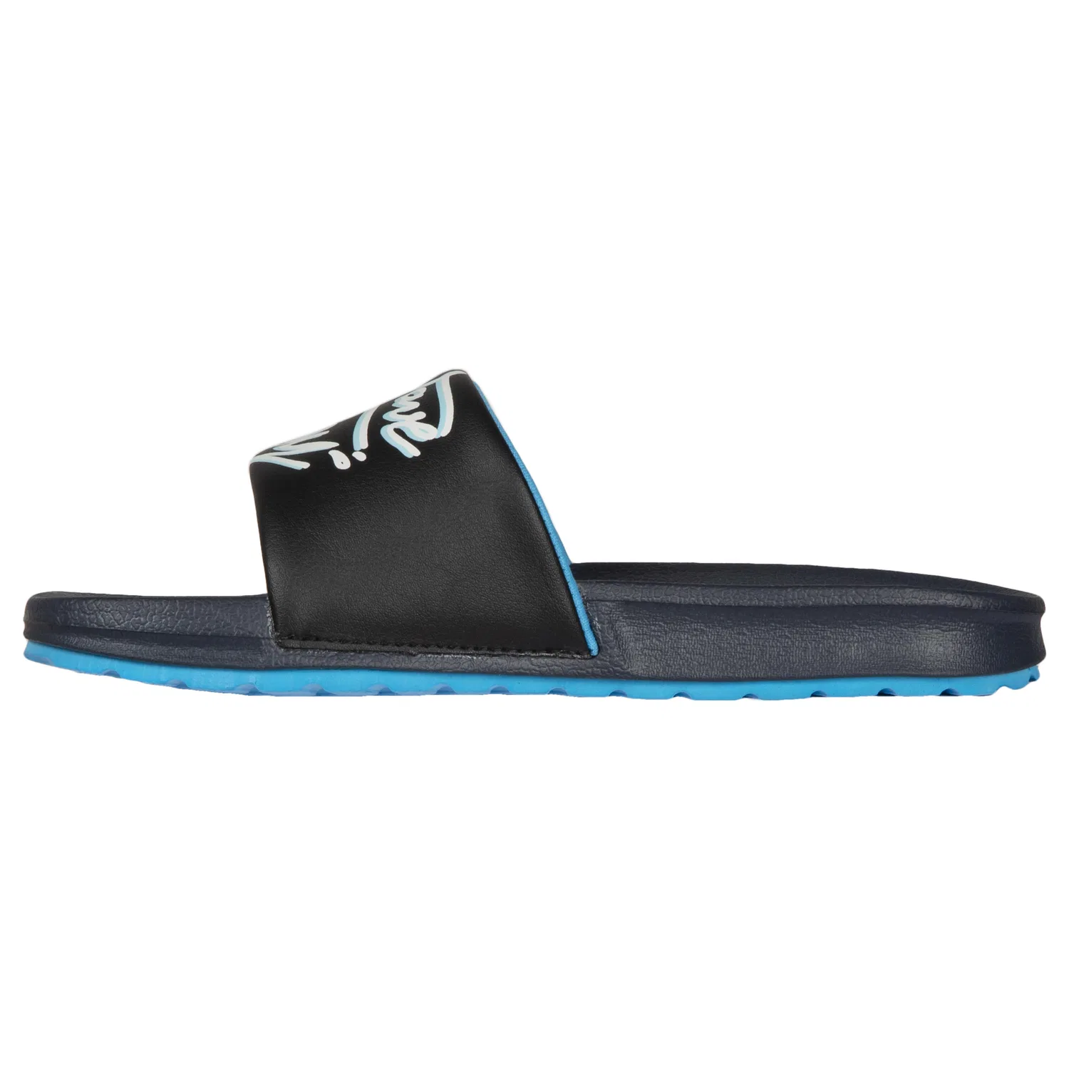 Детские шлепанцы с закрытым носом 550 Easy Decathlon, Slate Grey Baltic Blue — фото 4