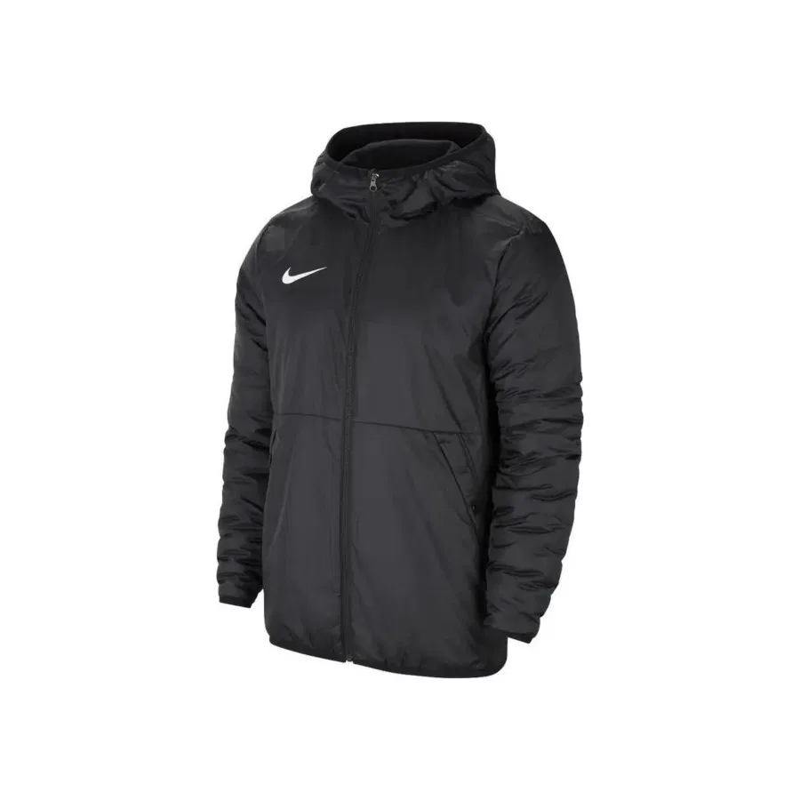 Мужская куртка с капюшоном Nike Therma Repel Park, Черный — фото 4