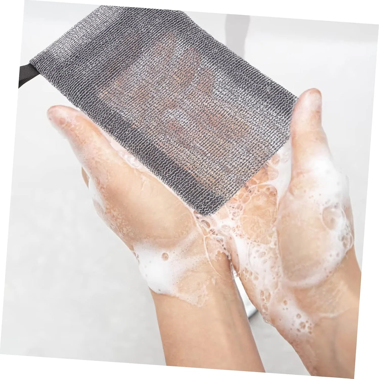 No brand Мочалка-сетка для мыла, 8 шт, Mesh Soap Saver Bag — фото 4