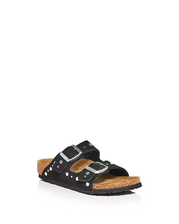 Детские сандалии для девочек с заклепками Arizona Rivets Birkenstock, Soft Birkenstock