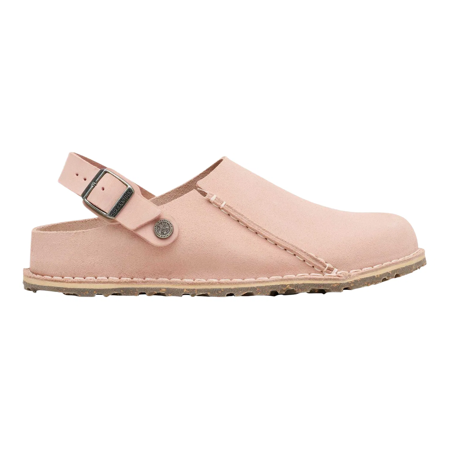 Детские кеды без застежки с принтом Birkenstock, Pink — фото 3