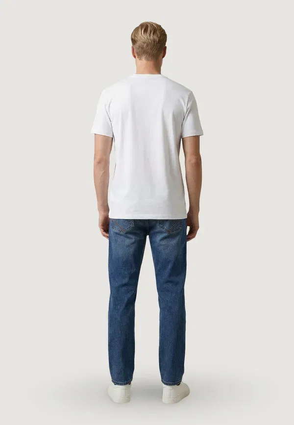 Футболка хлопковая Mick-basic U.S. Polo Assn., white, белый — фото 4