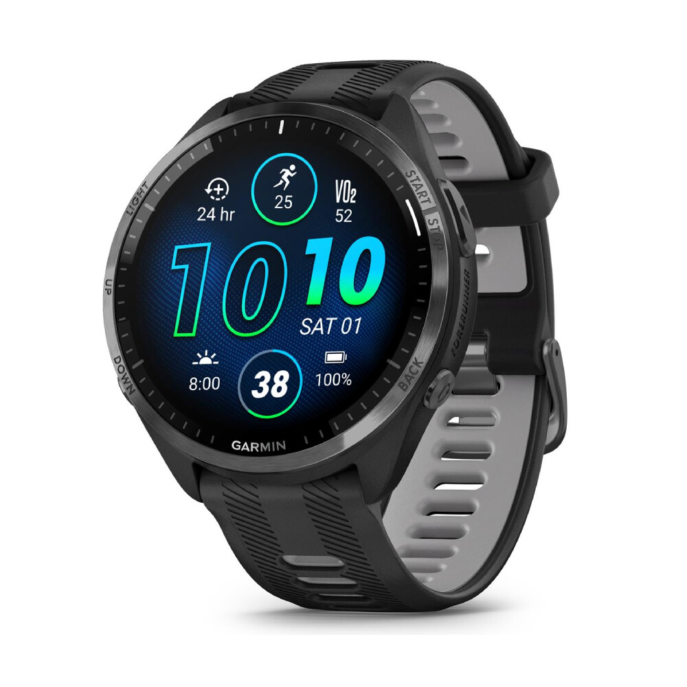 

Умные часы Garmin Forerunner 965, 1.4", Wi-Fi, черный