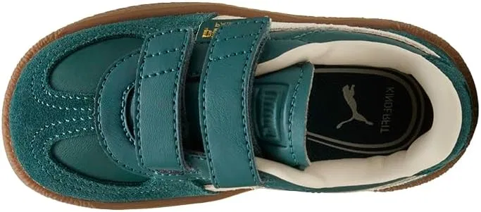 Детские кроссовки для мальчиков с кожаным верхом Palermo PUMA, Green — фото 4