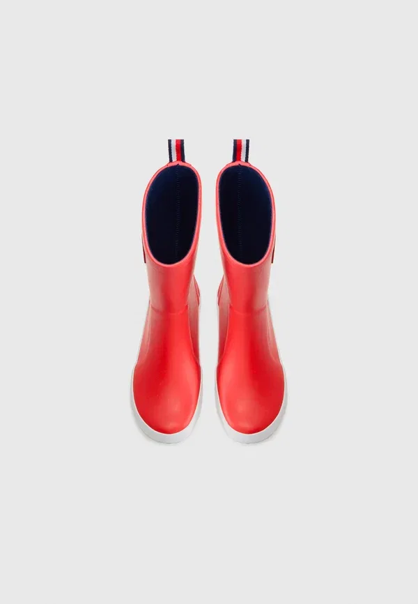 Сапоги водонепроницаемые velingtonai Tommy Hilfiger, red, красный — фото 4