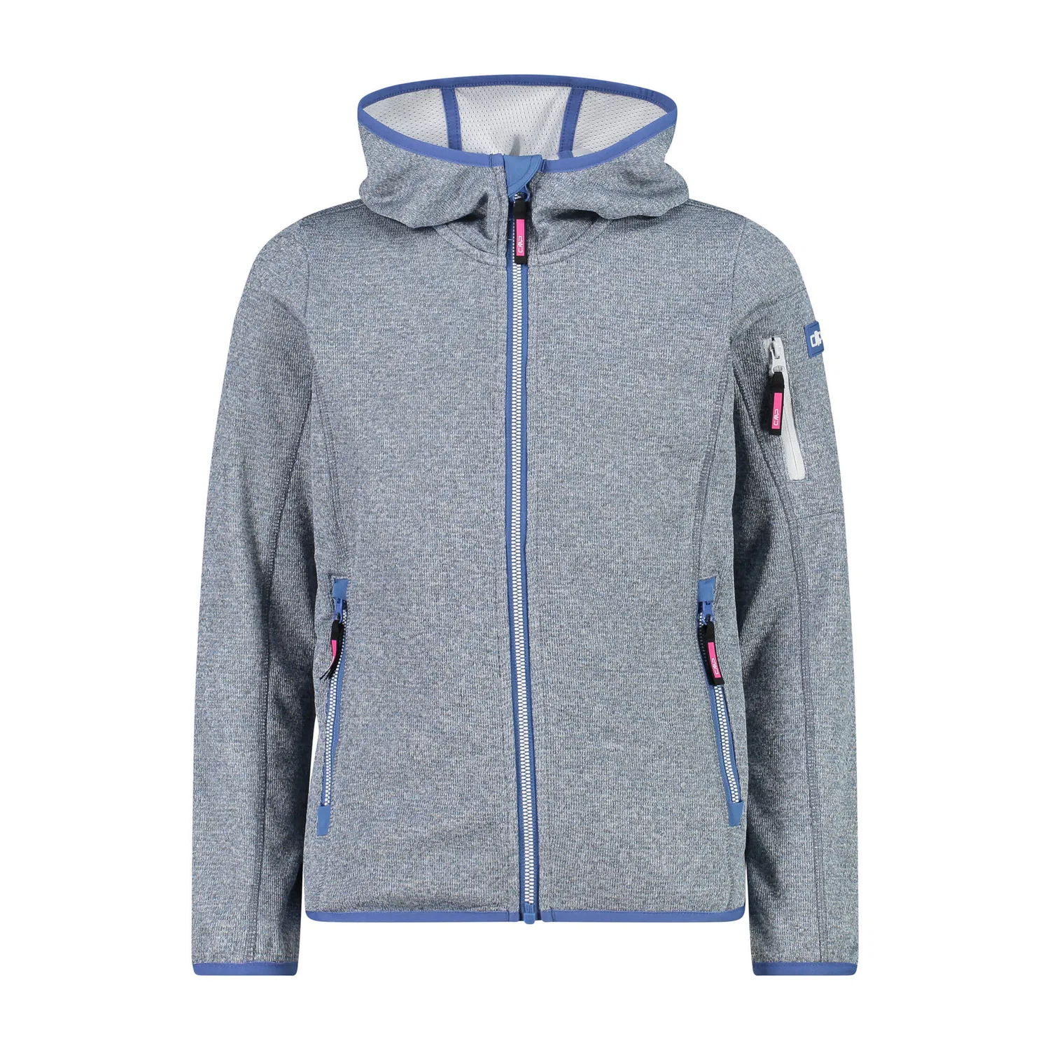 Детская куртка для девочек с капюшоном Girl Jacket Fix Hood Cmp, Hellblau