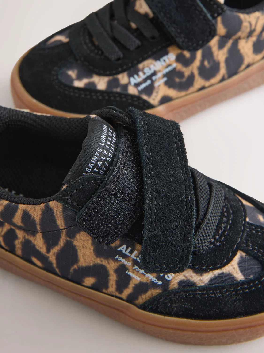 Кроссовки с леопардовым принтом Ripstop Gum Sole, All Saints, Leopard — фото 3