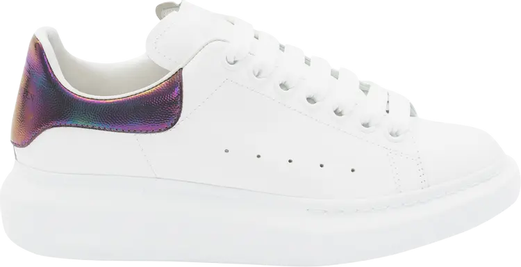 Кроссовки Alexander McQueen Wmns Oversized Sneaker White Amethyst, белый
