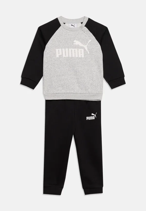 Детский спортивный костюм из хлопка Minicats Puma black/white, белый — фото 3