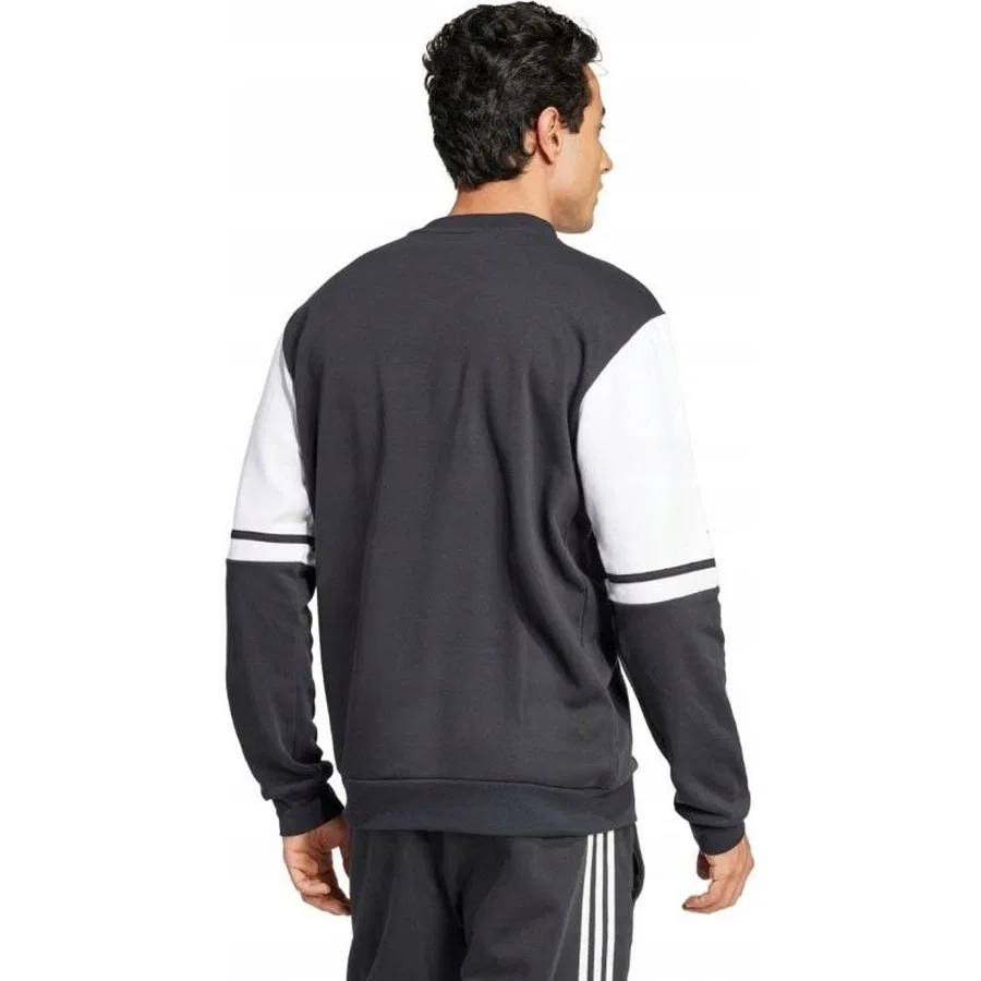 Свитшот мужской с круглым вырезом Kocaelispor JE2780 SQ25 Sw Crew Sweatshirt adidas, Черный — фото 3