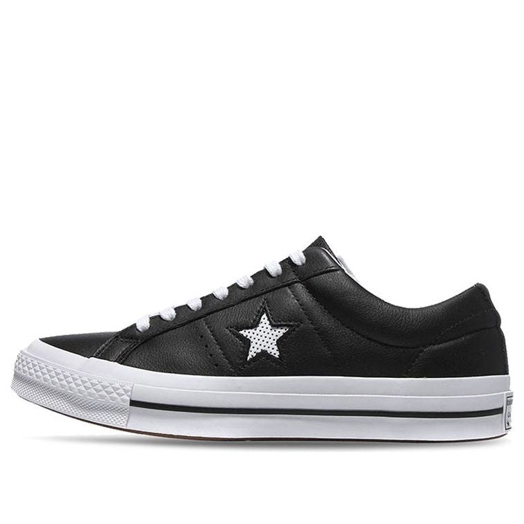 

Кроссовки Converse One Star Perforated leather 158465C, черный