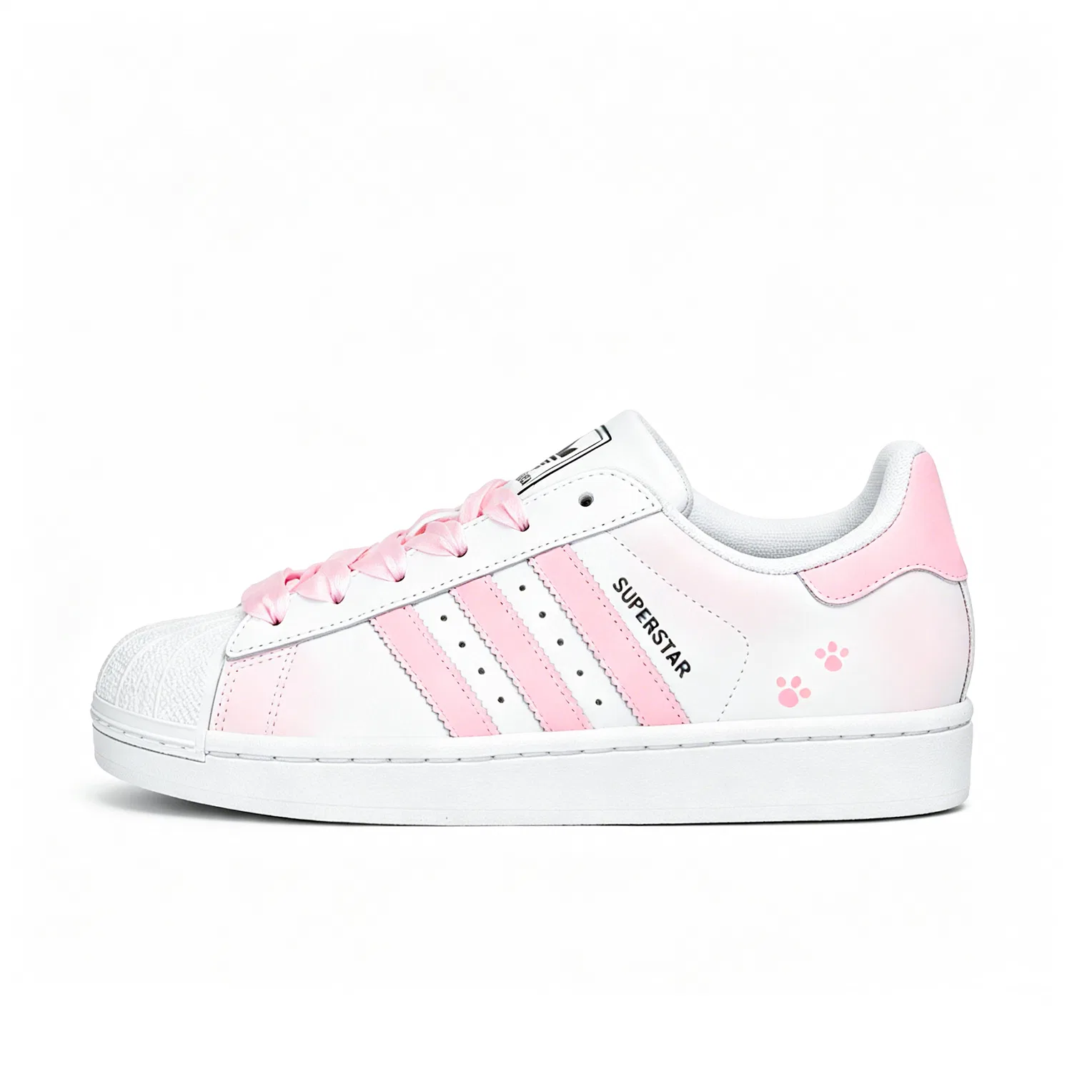 Детские кроссовки для скейтбординга Superstar 2, Adidas Originals, Pink — фото 3