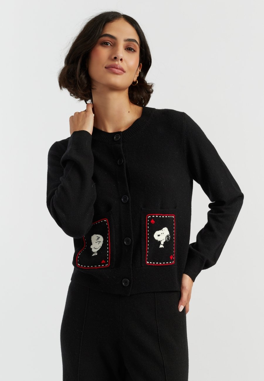 

Кардиган CHINTI & PARKER SNOOPY & CHARLIE BROWN, Black