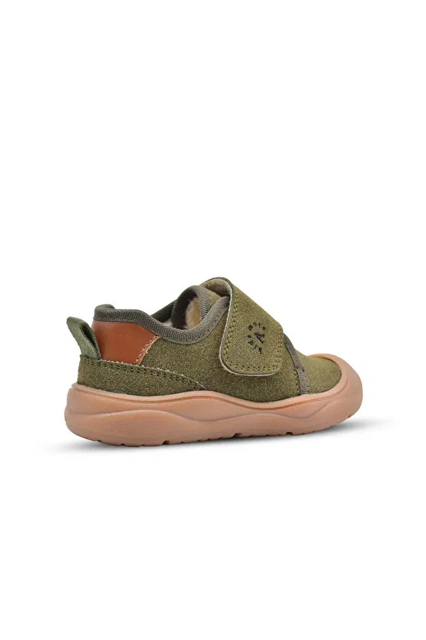 Детские ботинки для мальчиков с ортопедической стелькой Kids A More, Khaki — фото 3