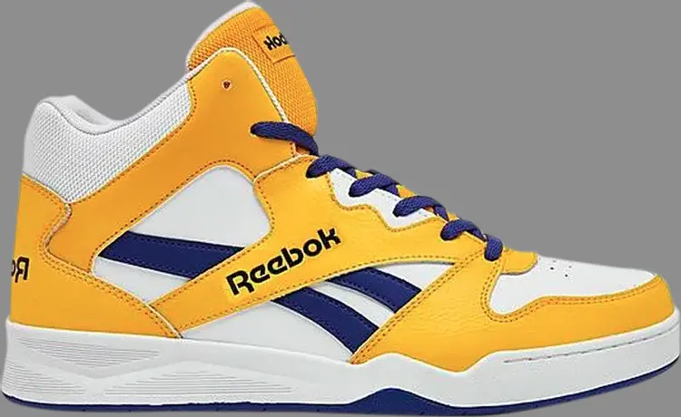 

Кроссовки royal bb 4500 high 2 'white yellow' Reebok, белый