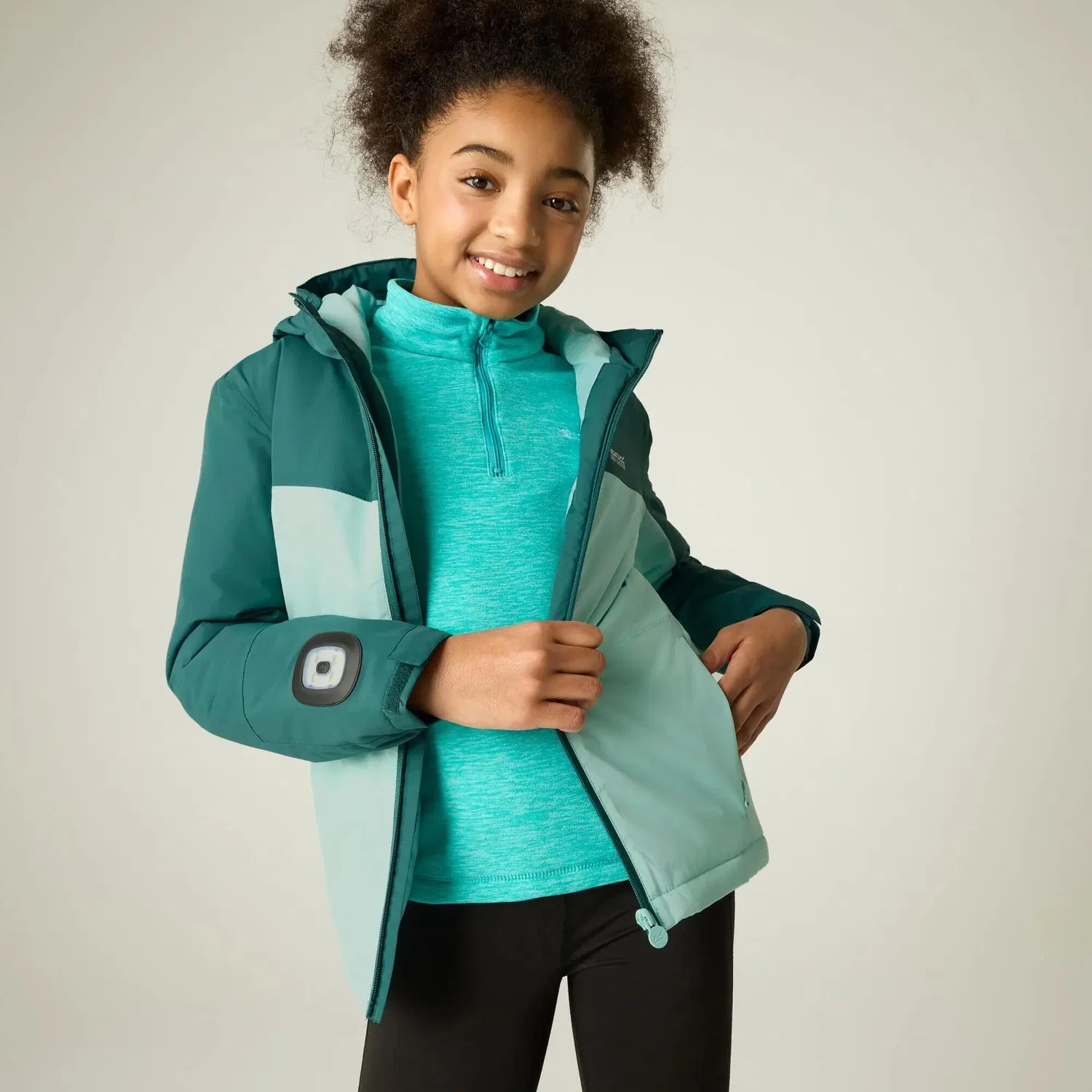 Детская водонепроницаемая куртка Beamz Regatta, Green