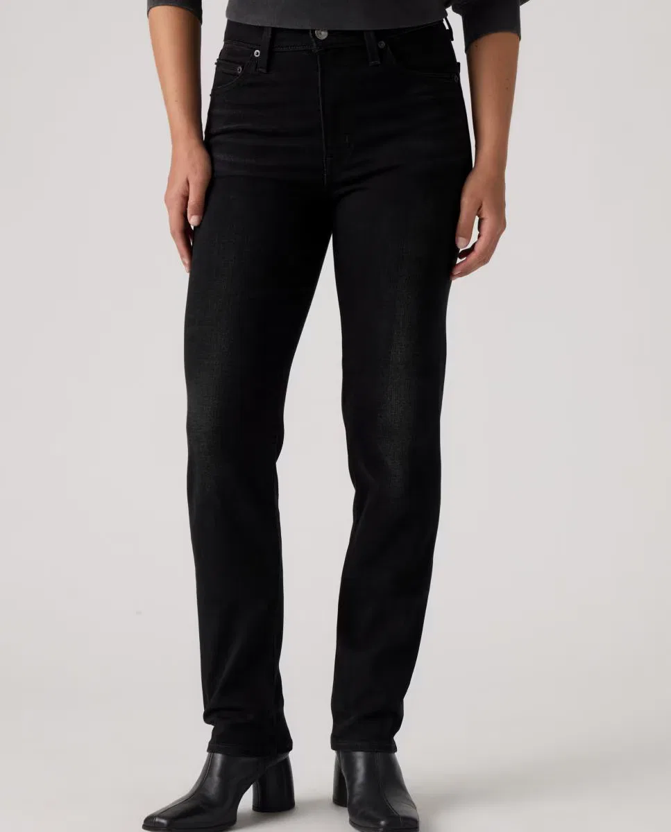 Женское узкие джинсы, Vaquero Pitillo 722 High Rise Slim Tiro Alto, Levi's, темно-серый — фото 3