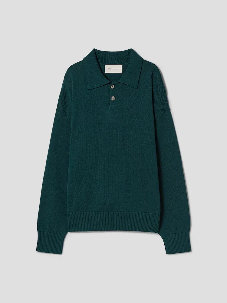 Свитер Polo Boxy от AMI PARIS, Green