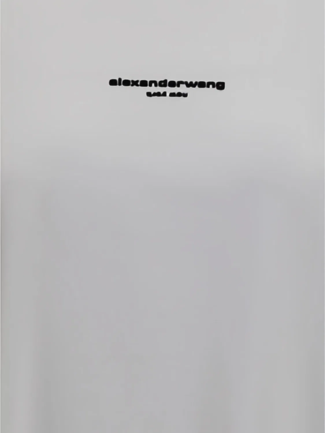 Футболка из хлопка с длинными рукавами Alexander Wang, нейтральные — фото 2