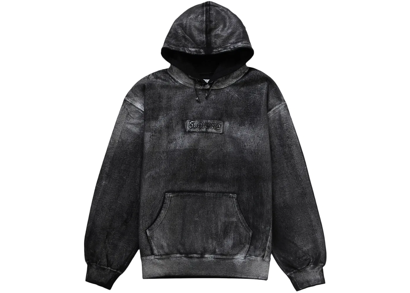 Мужской свитшот с капюшоном с принтом Sweatshirt Supreme, Black
