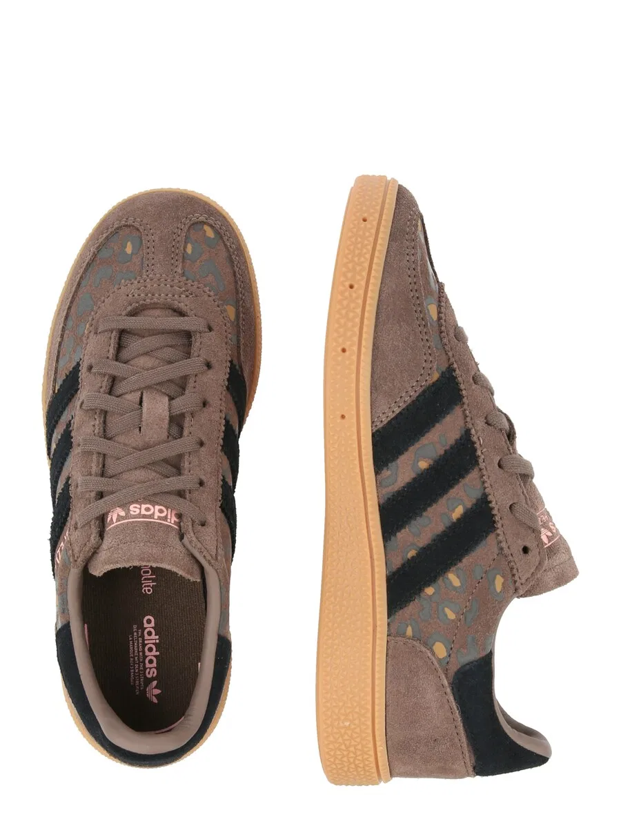 Кроссовки ADIDAS ORIGINALS HANDBALL SPEZIAL карамельно-шоколадного цвета — фото 2