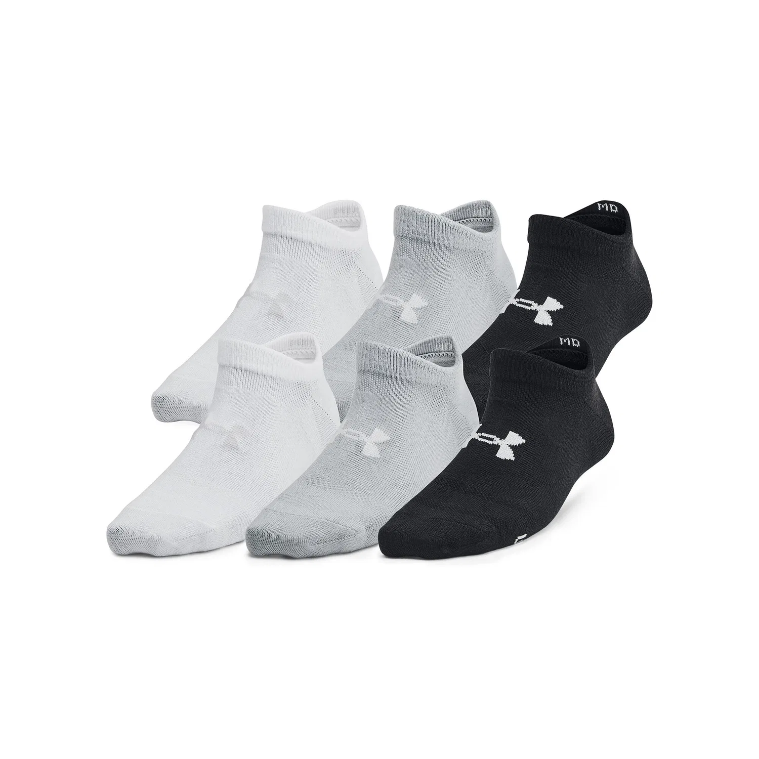 Детские невидимые носки Under Armour Essential No Show, Черный