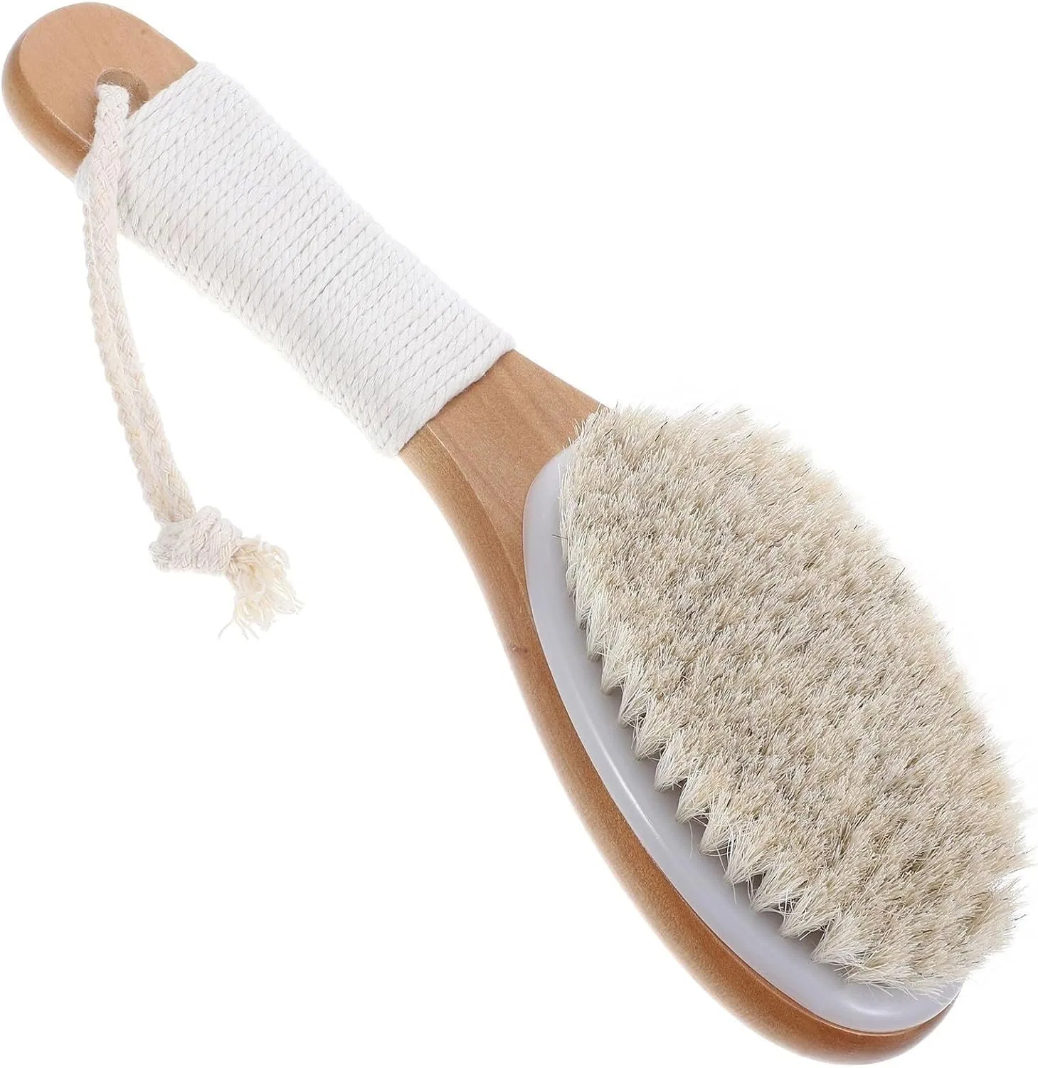 Щетка для тела с длинной ручкой, BLMAGS, 25,3 x 7 см, Braun