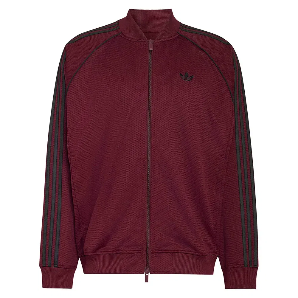 Худи на молнии Adicolor Classics Mesh Adidas Originals, красный — фото 3