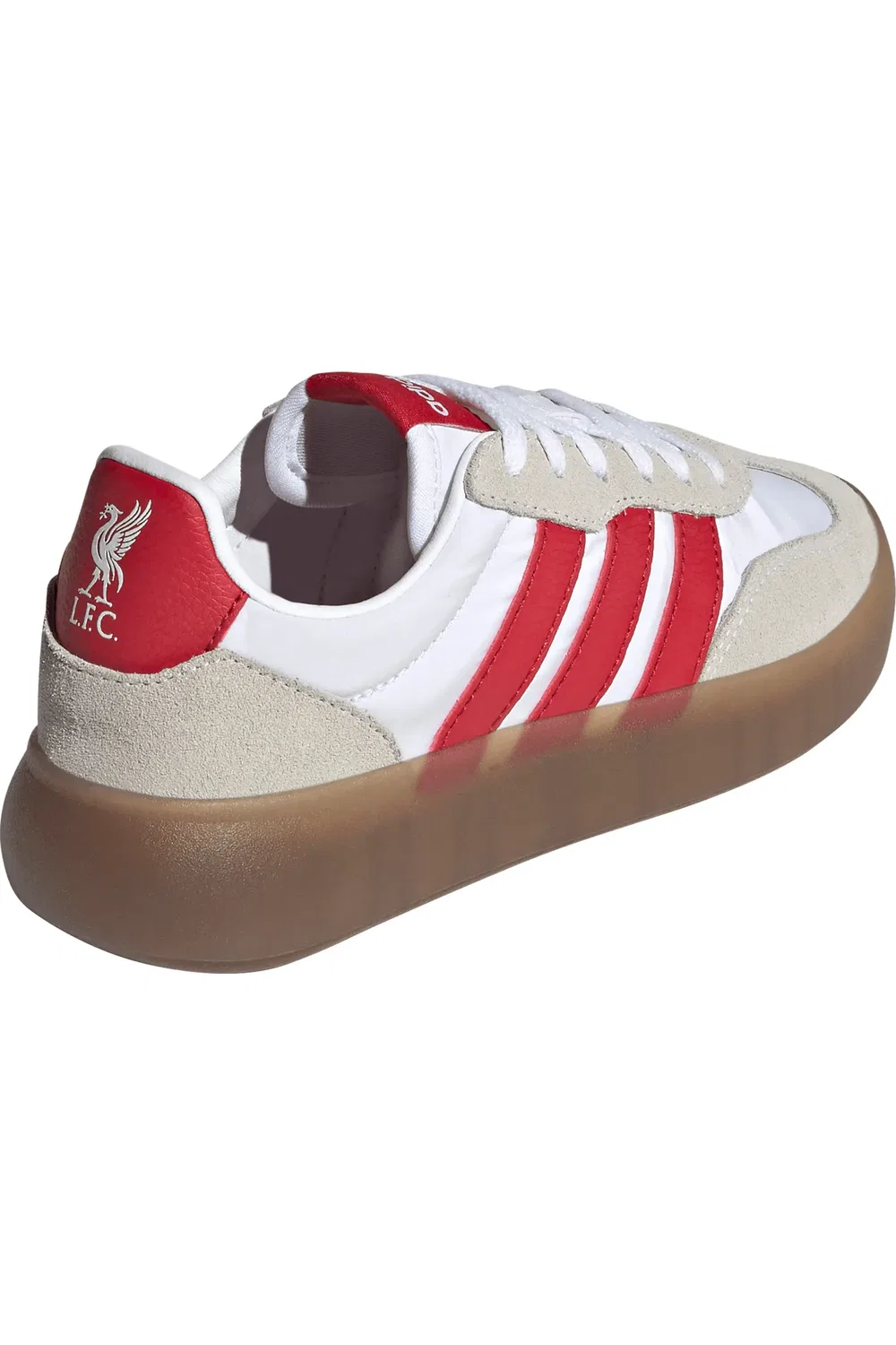 Кроссовки детские с мыском T-toe Barreda Decode adidas, White/Gum — фото 2