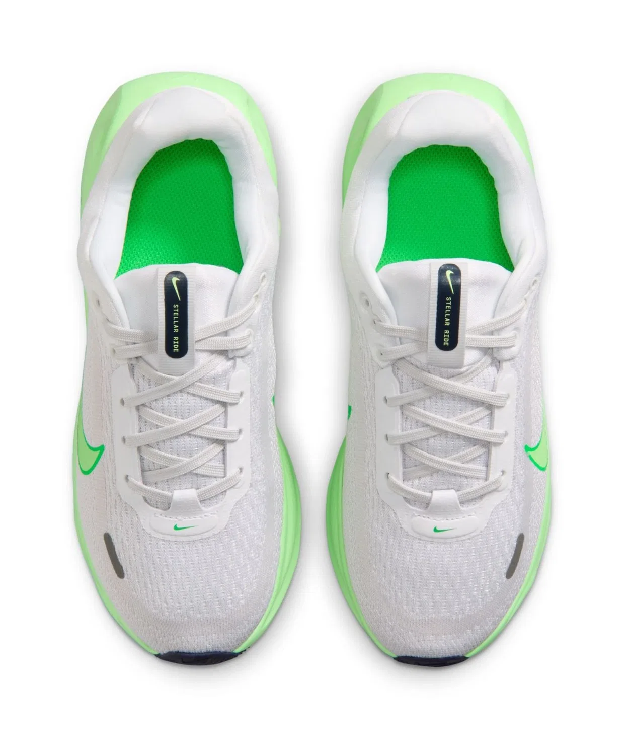 Детские кроссовки с амортизацией Nike Stella Ride GS, White/Green — фото 4