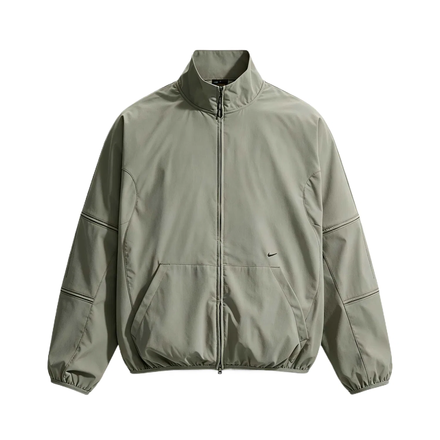 Мужская куртка с воротником-стойкой Nike, Light Army Green Black