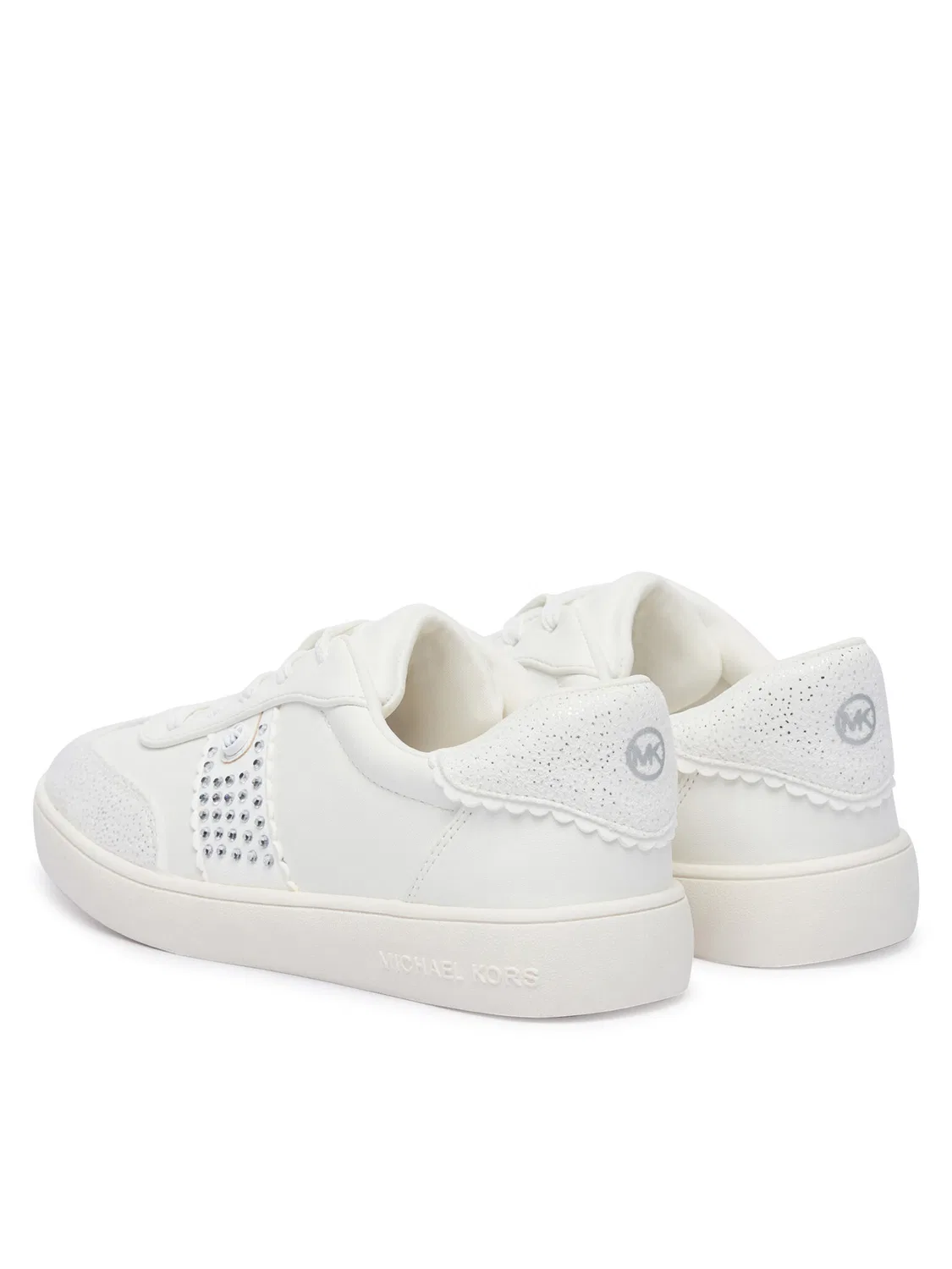 Кроссовки для девочки Jem Scotty Charm Michael Michael Kors, белый — фото 3