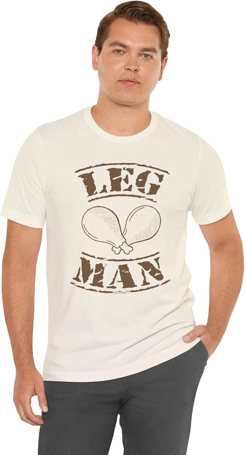 Футболка Leg Man Bella+canvas, Natural — фото 3