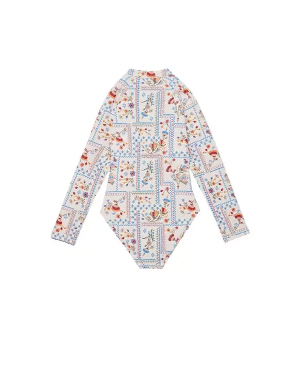 Детский купальник для девочек с длинным рукавом Floral Soul Gottex Kids, Multi-Soul — фото 2