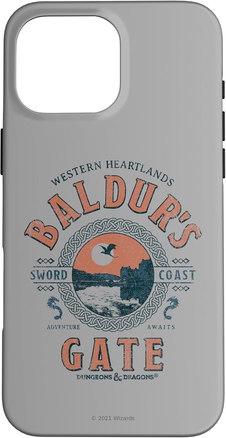 

Чехол для iPhone 16 Pro Max Dungeons & Dragons Adventure Baldur's Gate