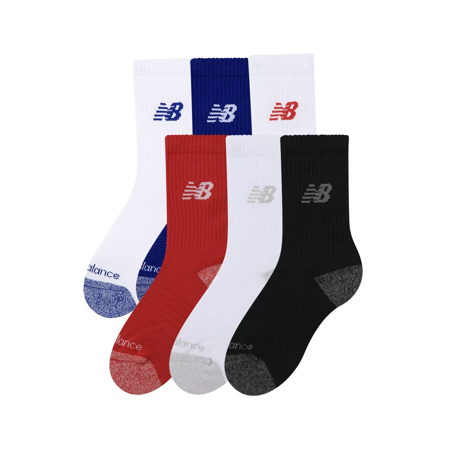 Детские носки New Balance 6 пар Royal Blue — фото 2