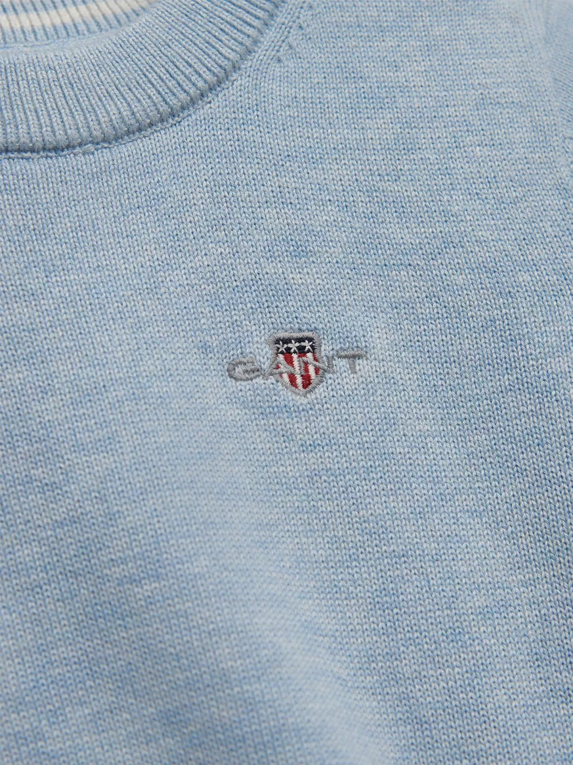 Свитер с круглым вырезом Gant Blue — фото 2