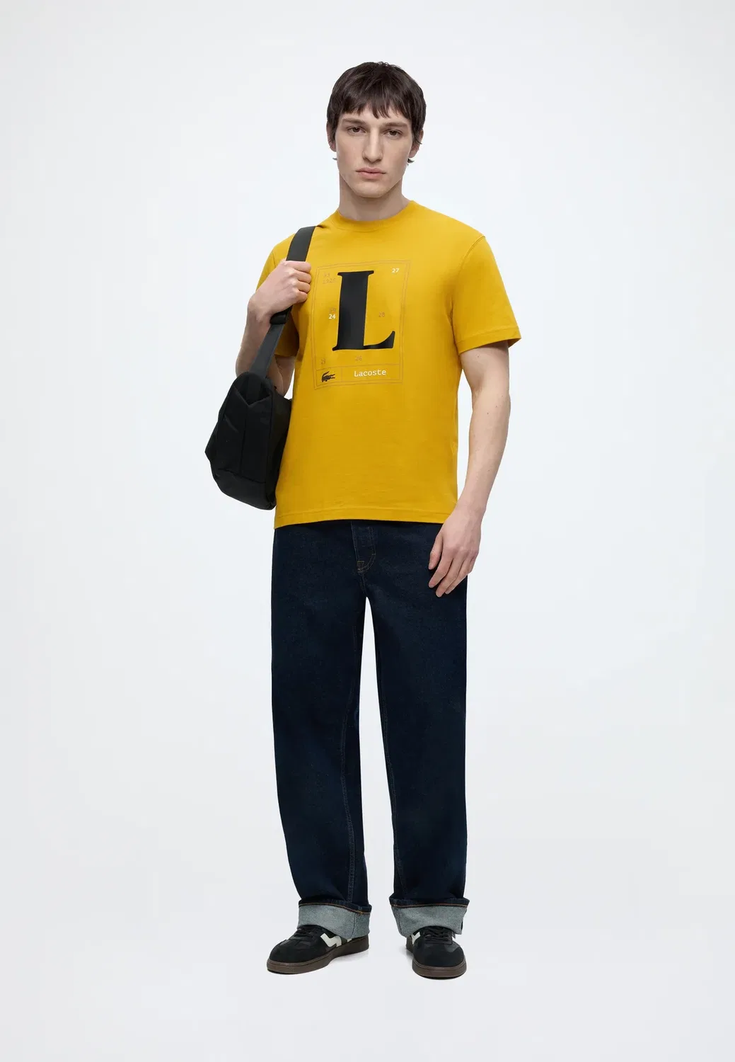 Футболка с принтом Lacoste, Honey — фото 2