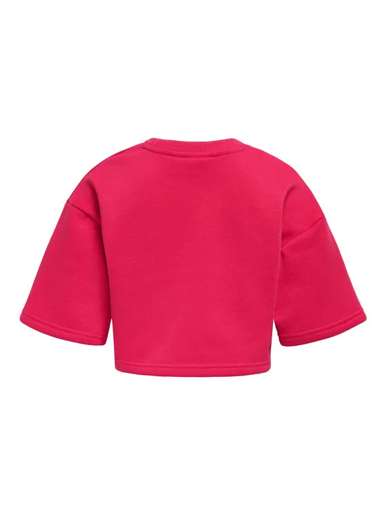 Футболка relaxed fit Fave Kids Only, розовый — фото 3