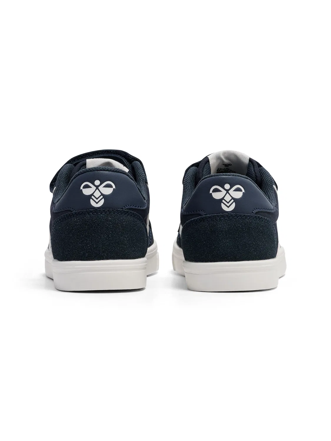 Детские кроссовки на липучках Slimmer Stadil Hummel, Blau Navyblau Gletscherblau — фото 2