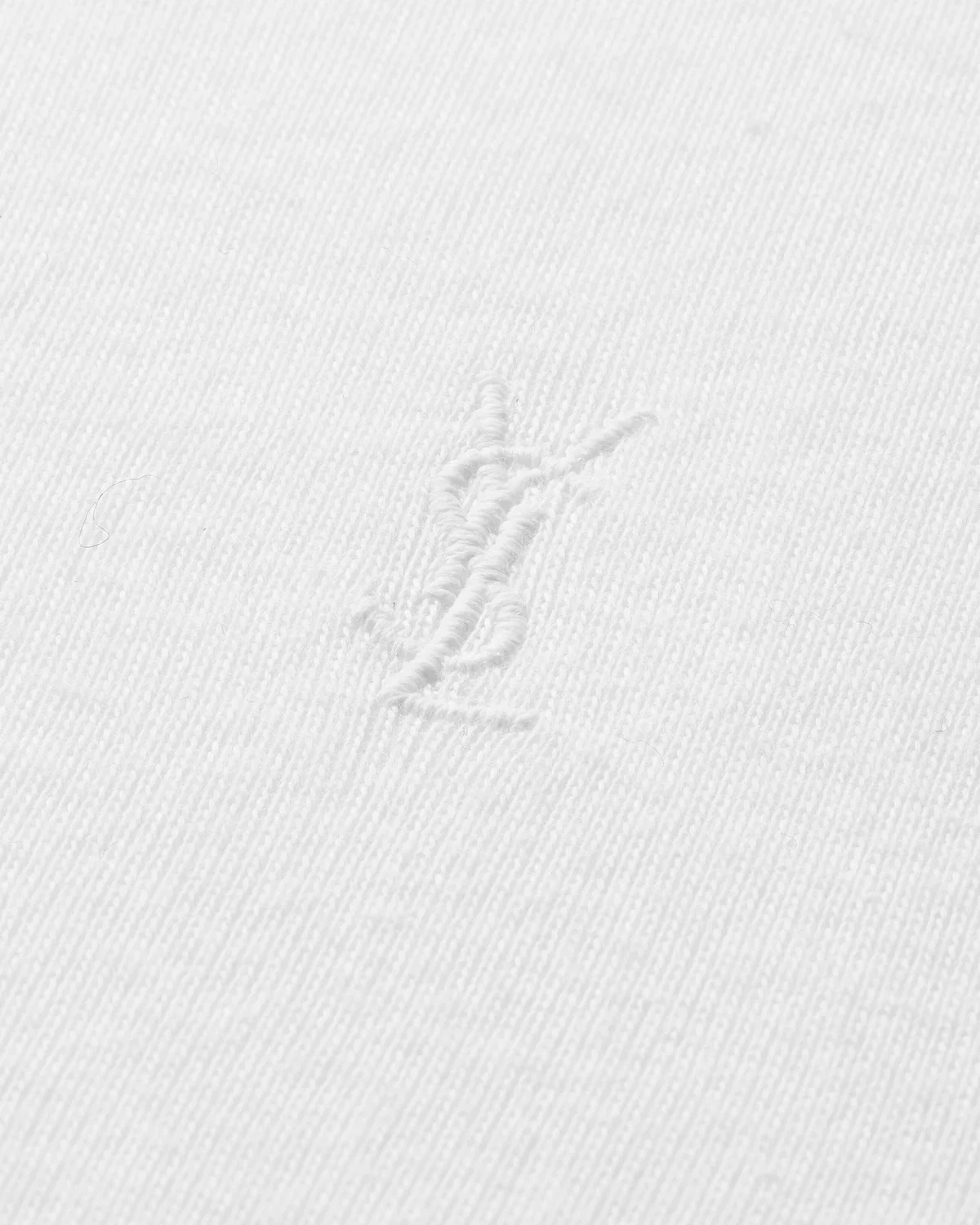 SAINT LAURENT Ребристая футболка CASSANDRE — фото 3