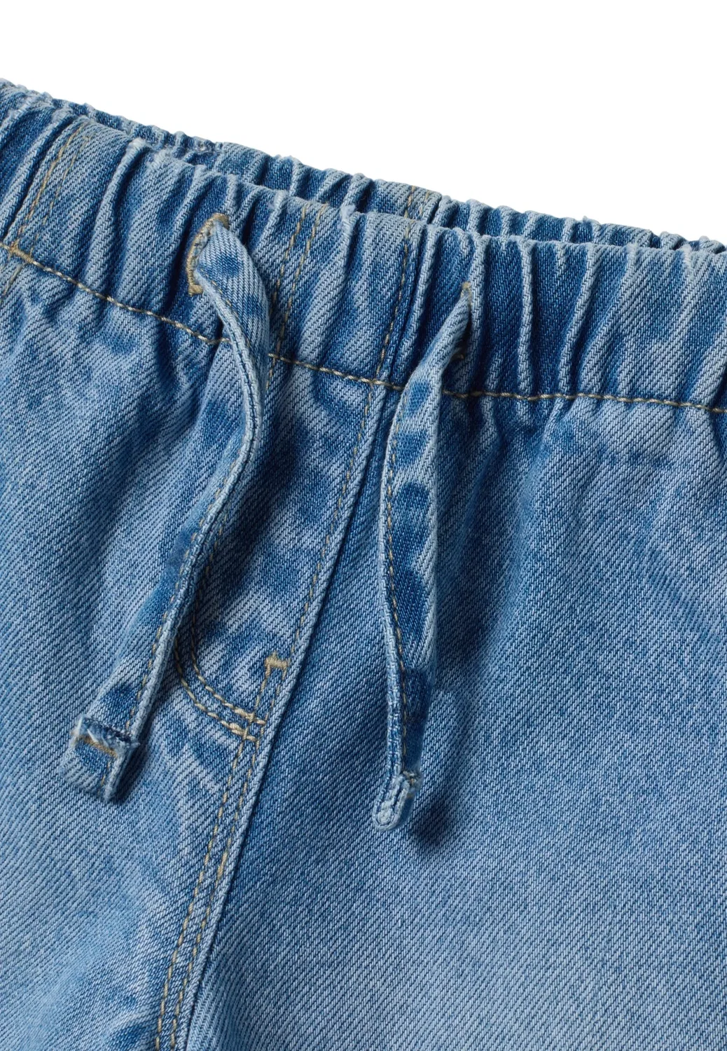 Джинсы с принтом "Лило и Стич" - свободный крой Ovs, Light Blue — фото 4