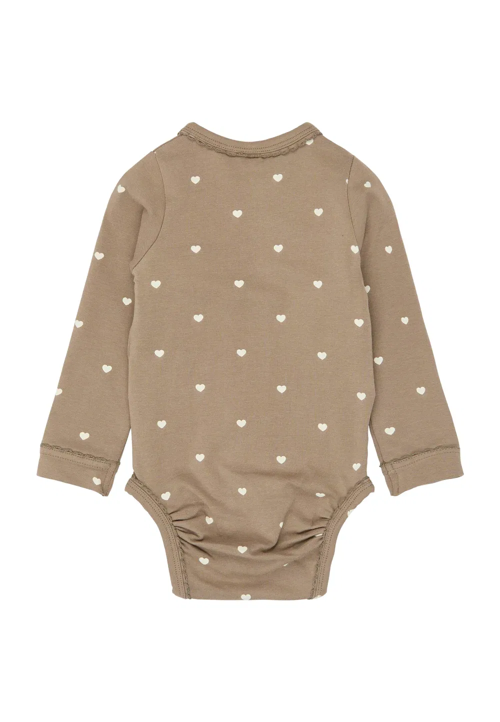 Tnsbnova l_s wrap body unisex - body The New Siblings, Taupe Gray Aop Tn — фото 2