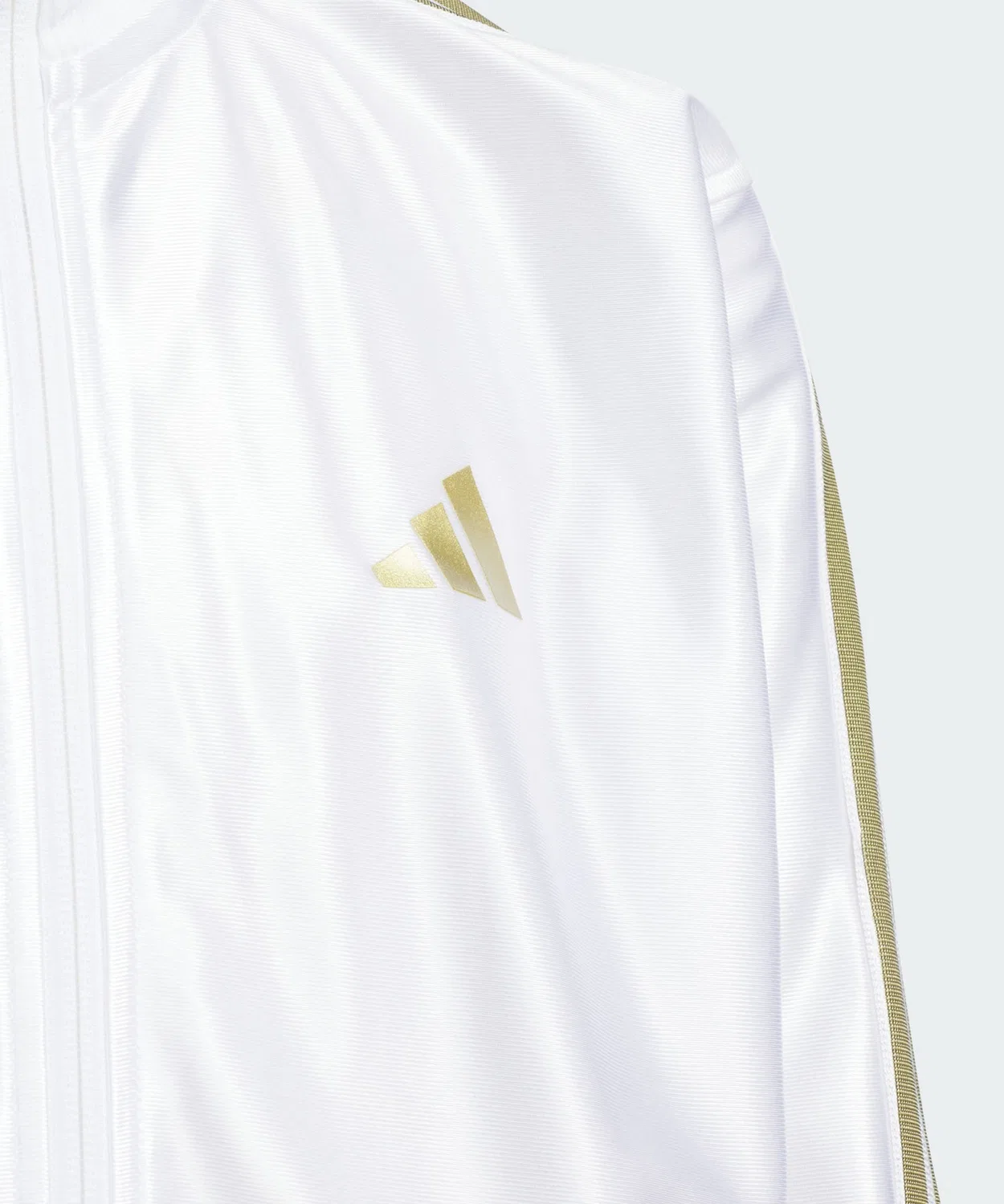 Детская куртка для мальчиков с логотипом STADIUM GOLD Adidas, Белый — фото 3