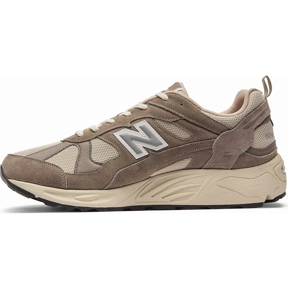 Детские спортивные кроссовки Unisex коричневые 878 New Balance — фото 2