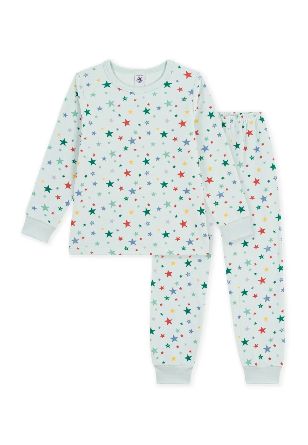 Комплект - пижамный комплект Petit Bateau, Spray Multico