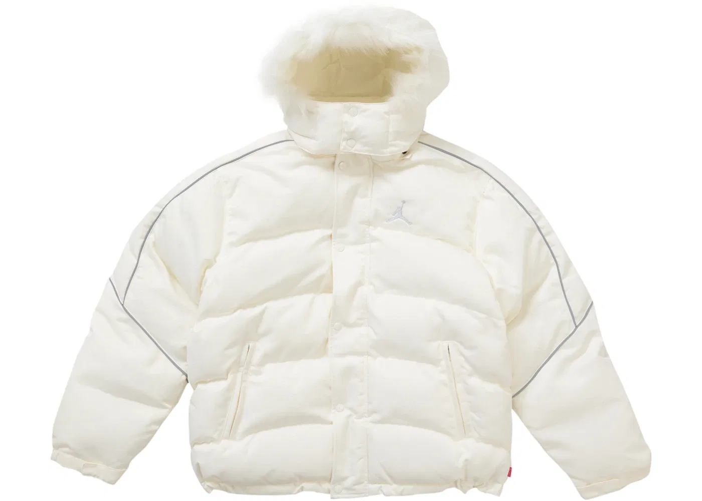 Мужская куртка-пуховик Supreme Jordan Puffer Jacket, White