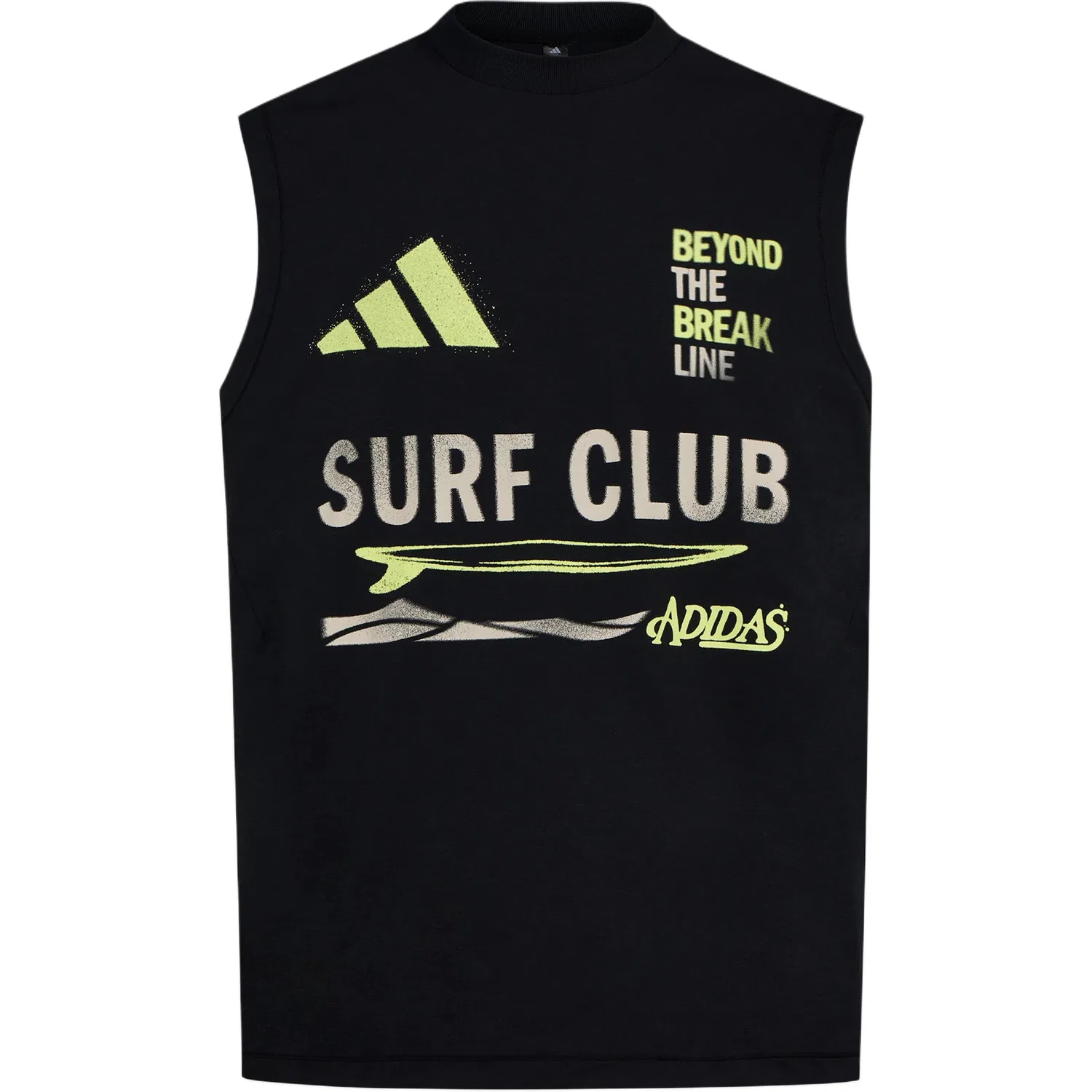 Мужской топ для быстрой сушки с круглым вырезом Adidas, Black