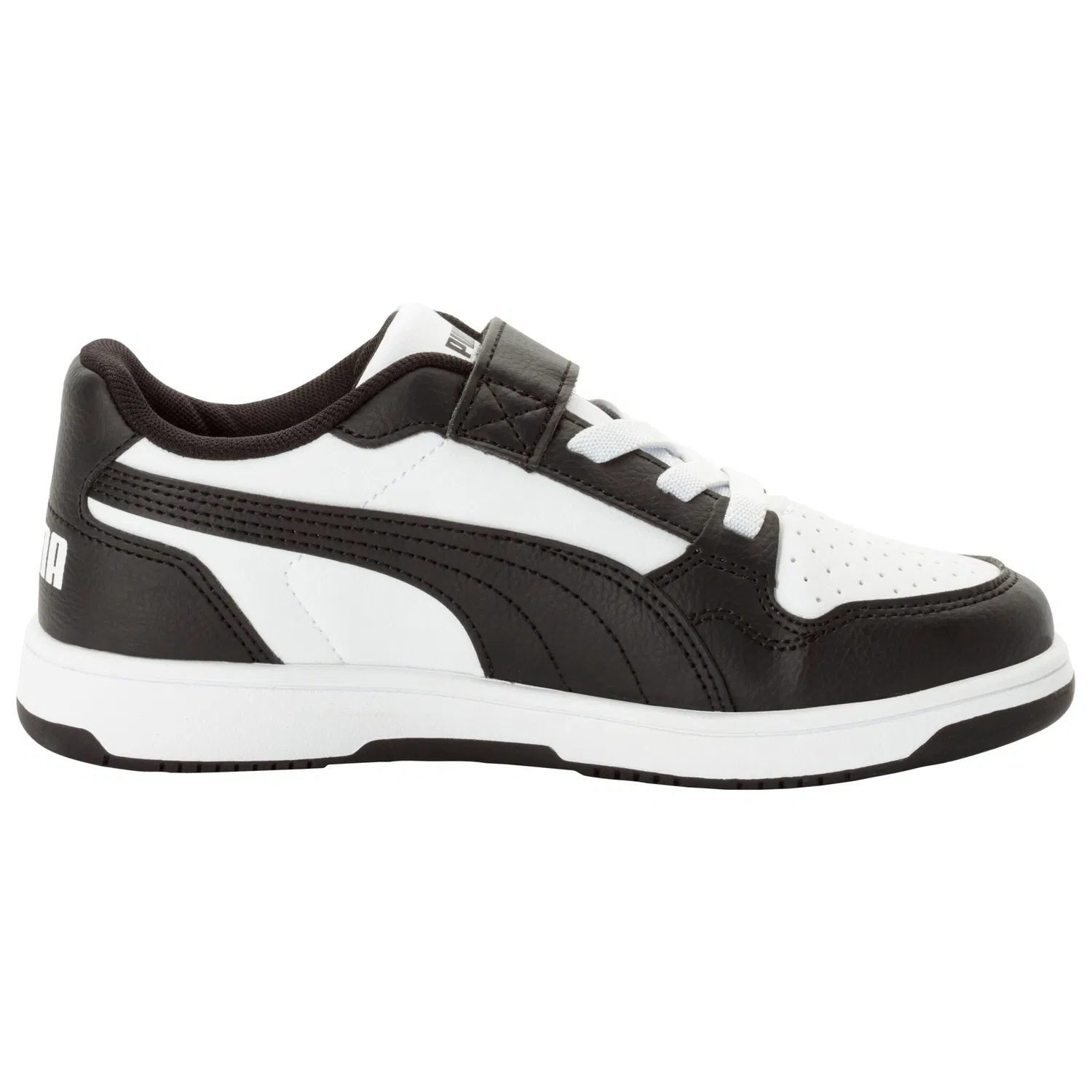 Детские кроссовки с низким профилем Rebound Lite PUMA, White/Black — фото 3